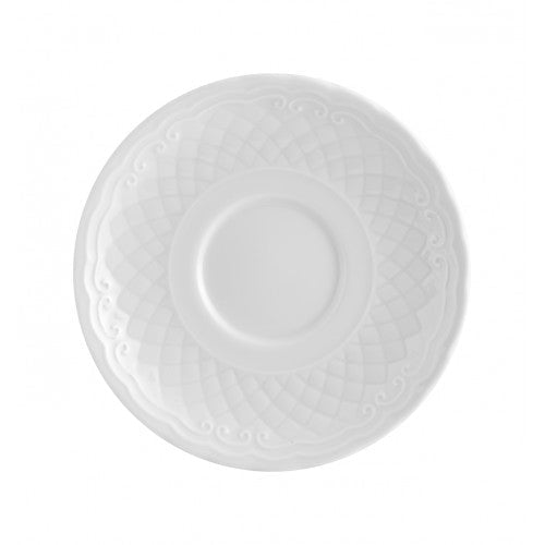 Vista Alegre Escorial White - Breakfast Saucer 510/28 SKU: 21078482