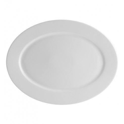 Vista Alegre Broadway White - Large Oval Platter SKU: 21085911