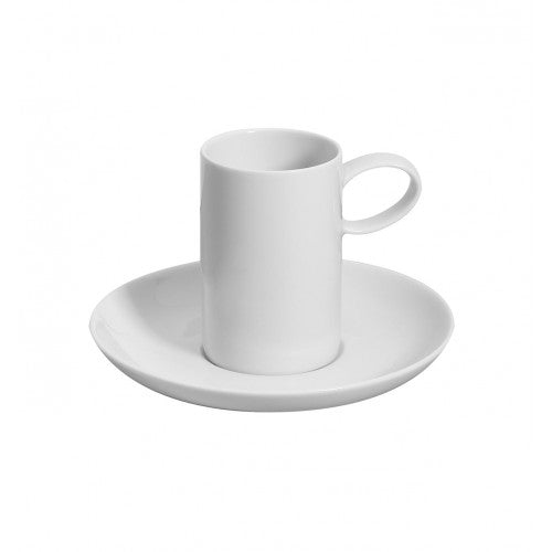 Vista Alegre Domo White - Coffee Cup & Saucer SKU: 21100027