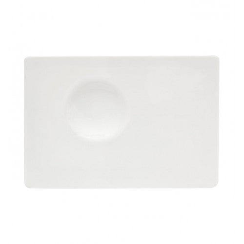 Vista Alegre O! Moon - Deep Rectangular Solar Plate 32 SKU: 21118674