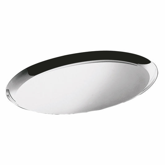 Oval Tray;  L: 18-1/8" W: 12-1/4"
