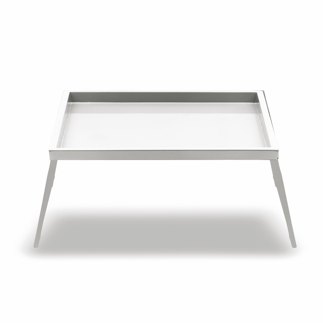 Breakfast Tray L: 11-3/4" W: 7-7/8" Lacquered White