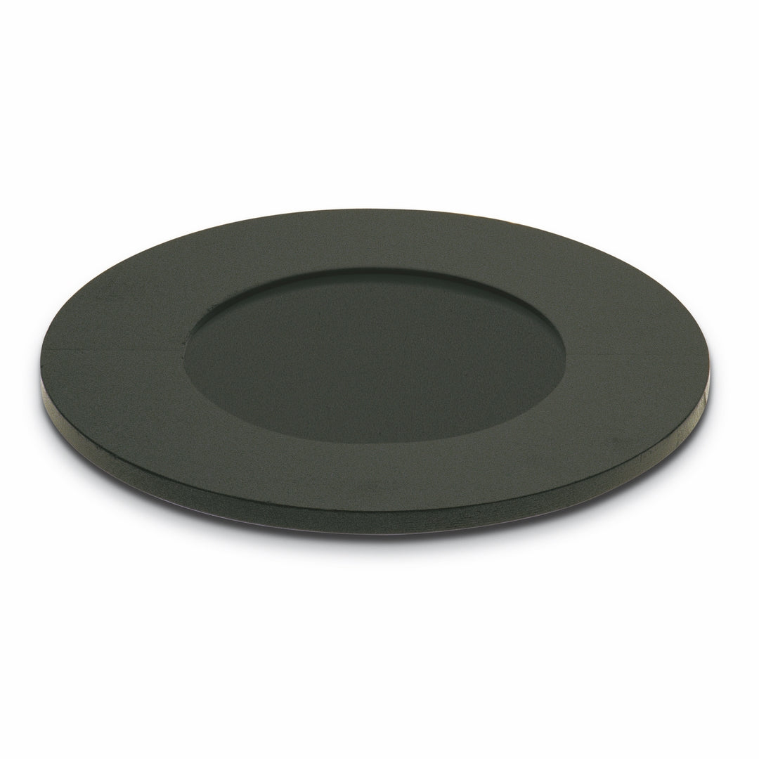 Wenge Wood Finish Round Charger;  D: 13" Wenge'