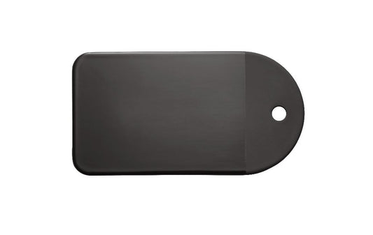 Rectangle Board/ Plate 9 13/16" x 5 5/16" - Onyx 9 in 13/16x5 in 5/16