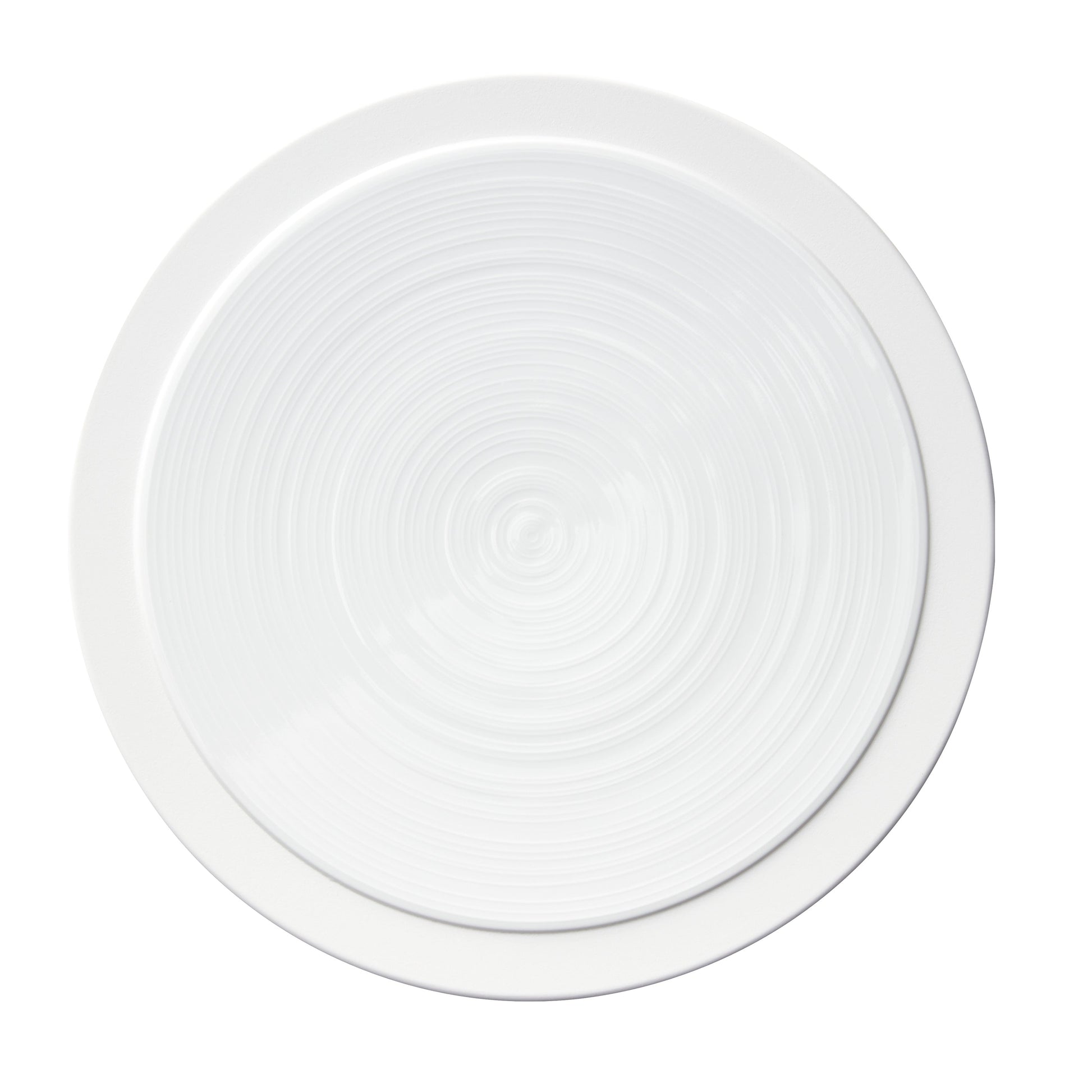 Round Presentation plate 11" 7/16 - White 11" 7/16
