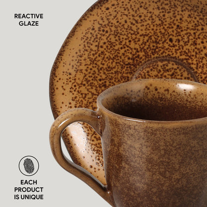 Porto Brasil DIJON ORGANIC COFFEE CUP + ORGANIC SAUCER  SKU: '3514105801