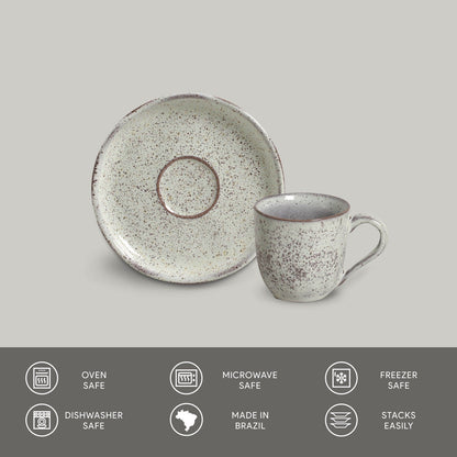 Porto Brasil PISTACHE ORGANIC COFFEE CUP + BIO SAUCER  SKU: '3531108801