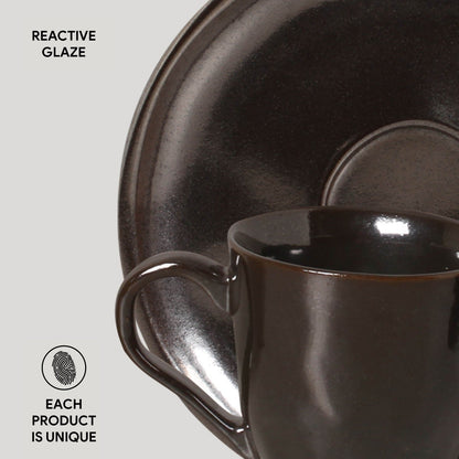 Porto Brasil METALLICA ORGANIC COFFEE CUP + BIO SAUCER  SKU: '3531109301