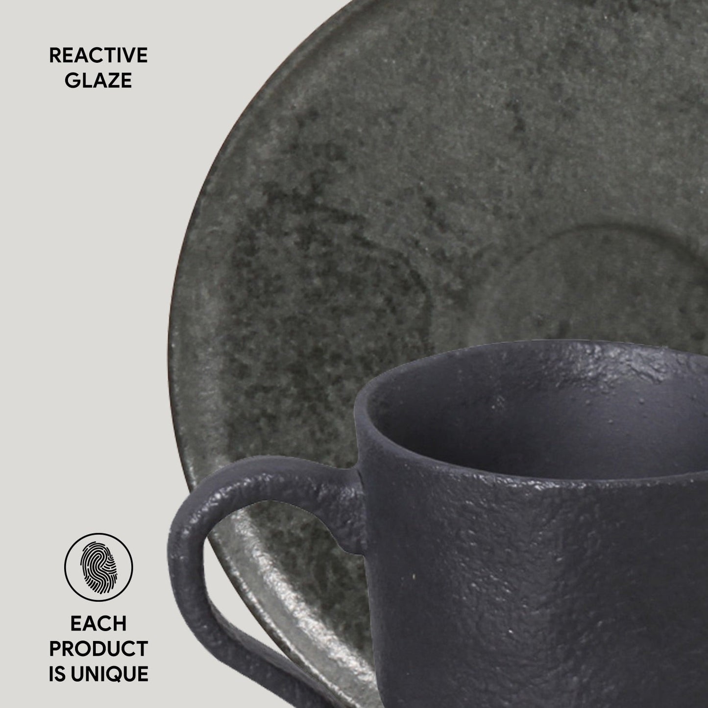 Porto Brasil CHROMIUM ORGANIC COFFEE CUP + BIO SAUCER  SKU: '3531115901