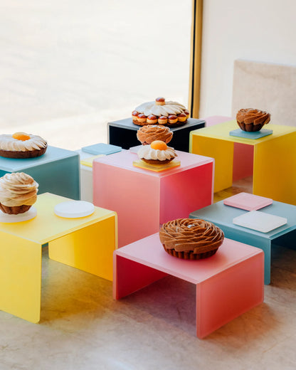 Revol MEALPLAK TRAY 8 HOLES Lemon Nacryl SKU: '411225