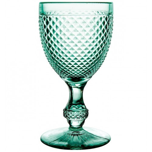 Vista Alegre Bicos Verde - Set with 4 Water Goblets Mint Green SKU: 49000059