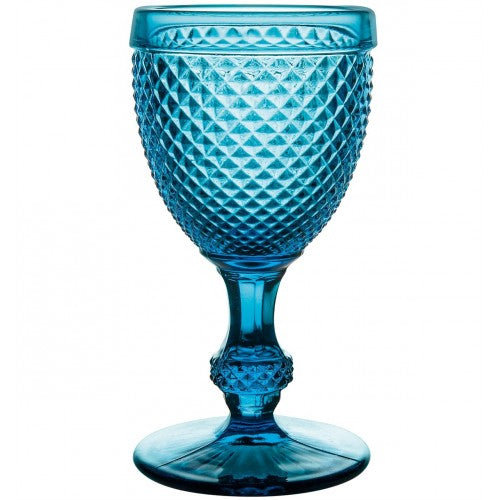 Vista Alegre Bicos Azul - Set with 4 Water Goblets Blue SKU: 49000060