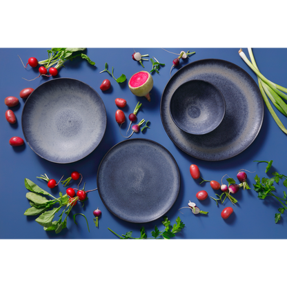 Plate Palmer Houston 11 inch Black Stoneware SKU: '534092