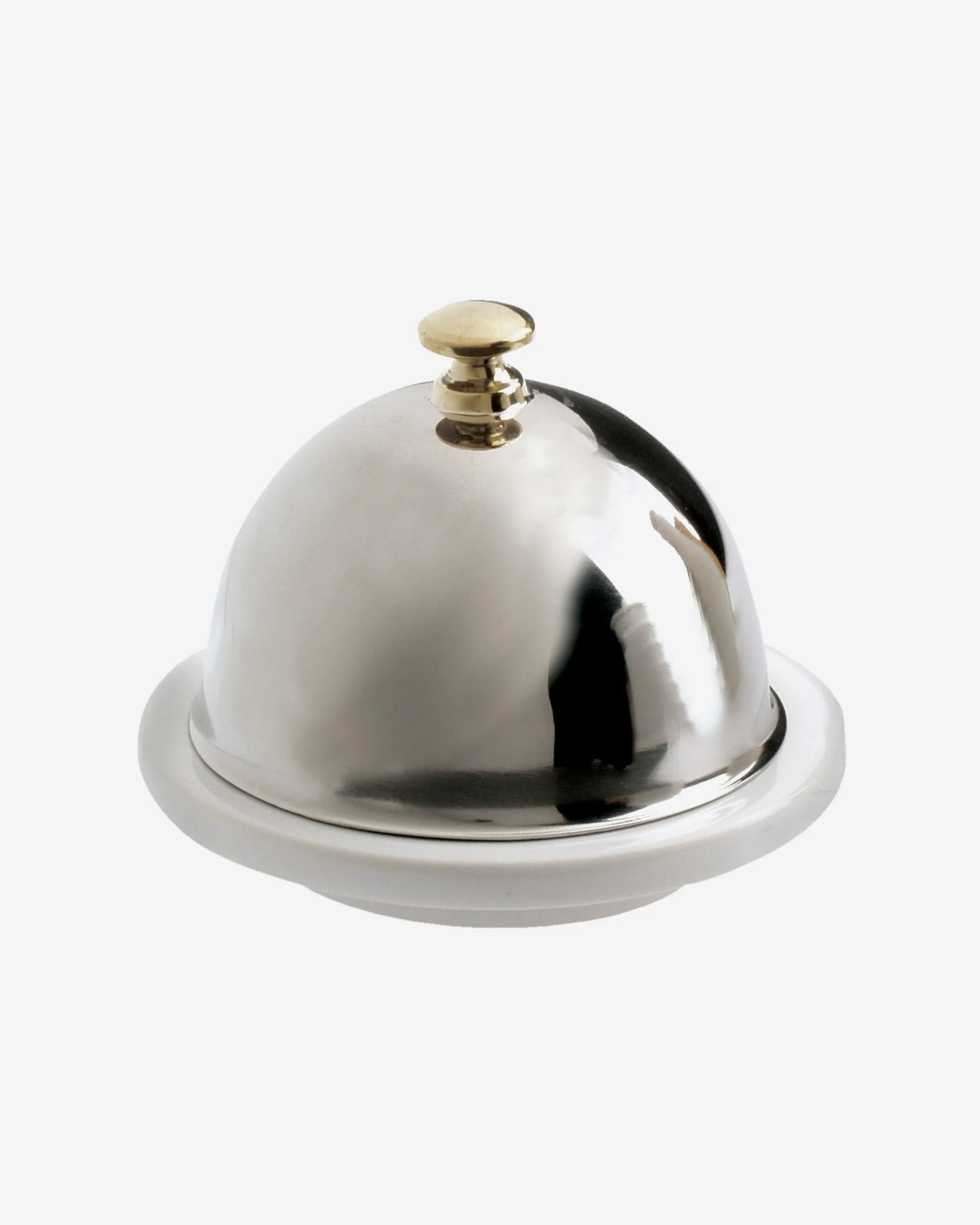 BUTTER DISH SS CLOCHE