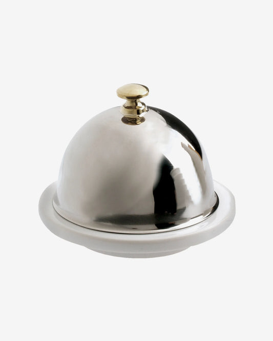 BUTTER DISH SS CLOCHE