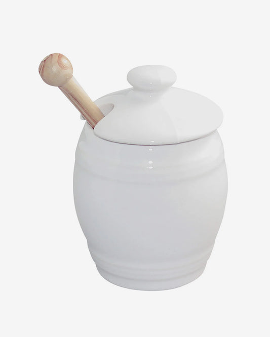 MUSTARD POT WITH SPATULA