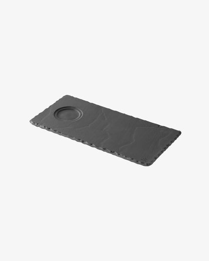 GOURMET TRAY 2WELLS 25CM