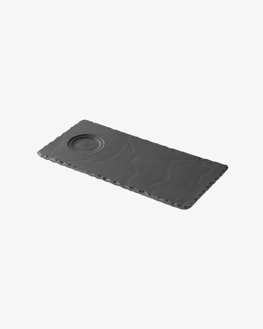 GOURMET TRAY 2WELLS 25CM