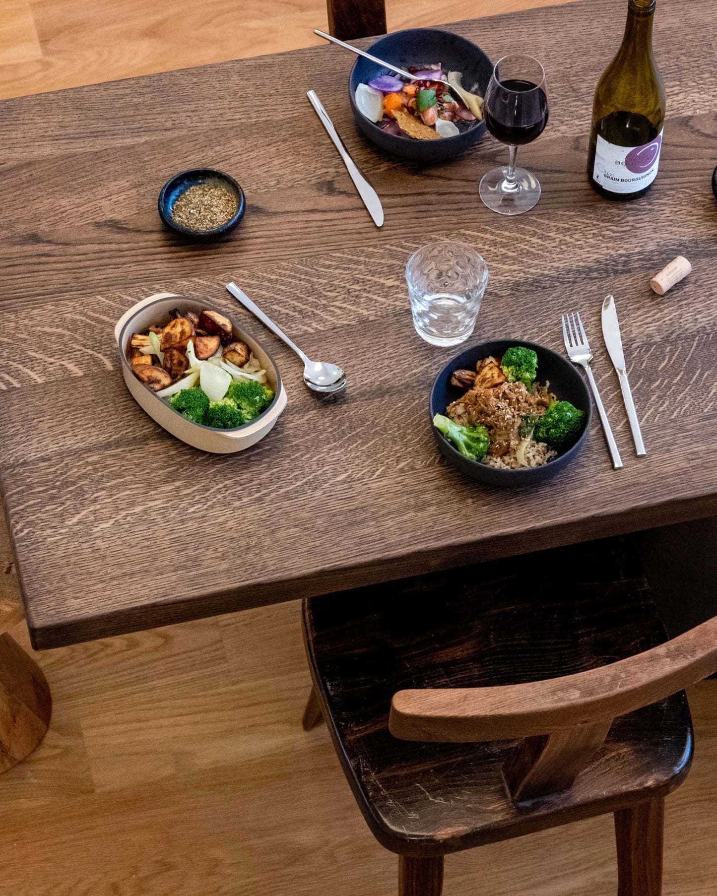 Revol BASALT GOURMET PLATE 17CM Matt slate style SKU: '642496