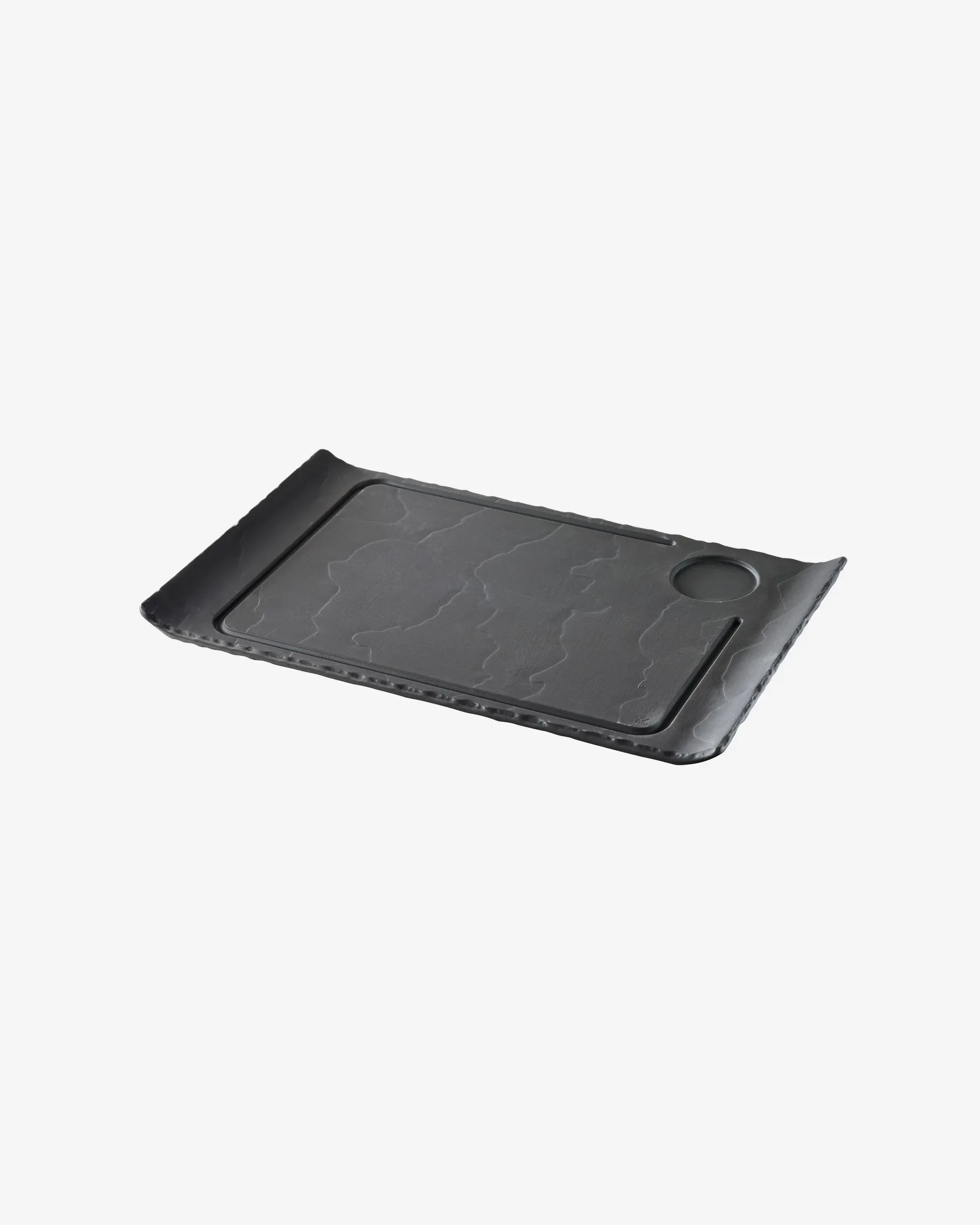 STEAK PLATE CURVED EDGES
