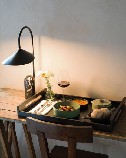 Revol INSPIRED, BY REVOL ROOM SERVICE TRAY LARGE 60,3CM Black beech wood SKU: '643639