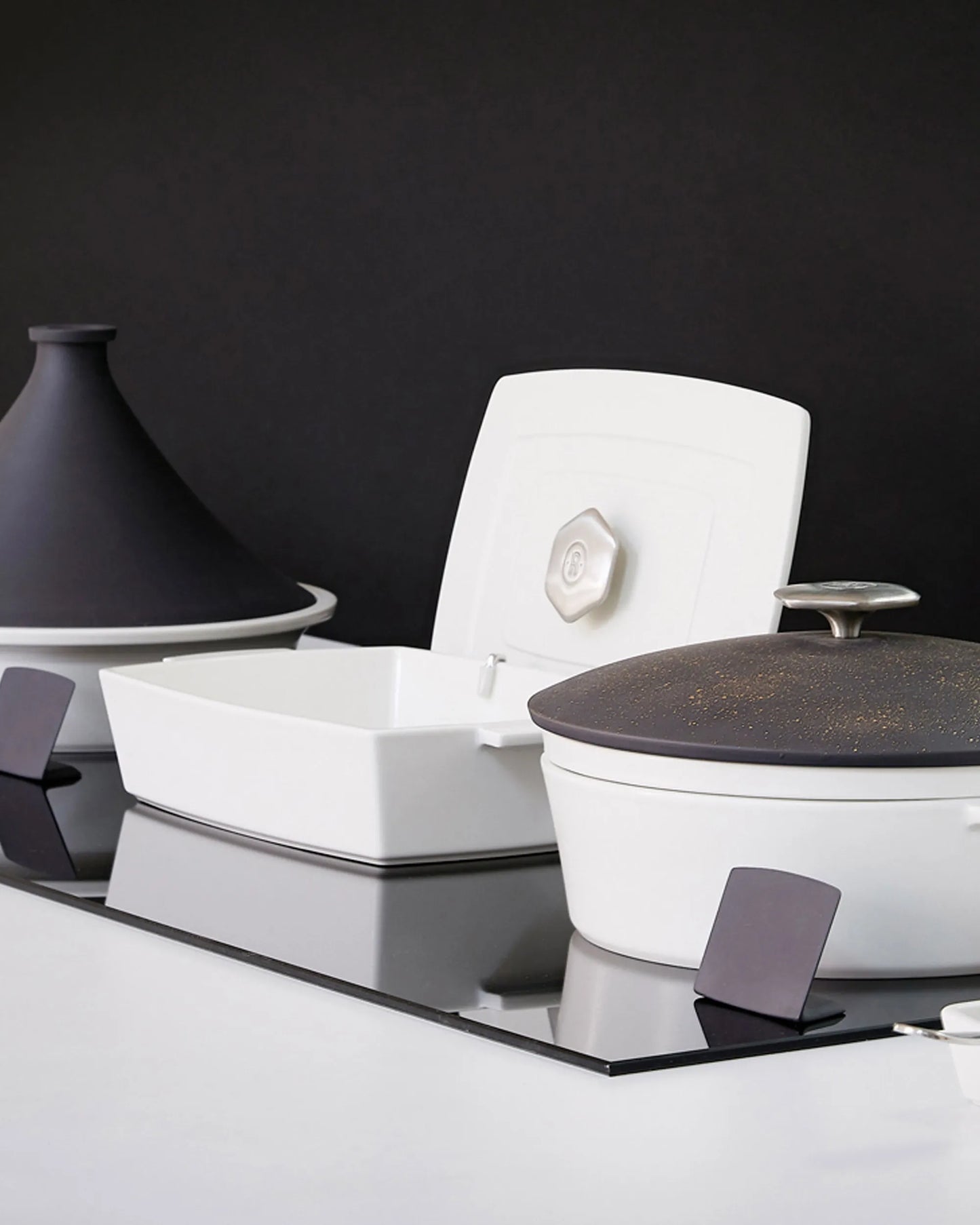 Revol REVOLUTION 2 BAIN-MARIE INSERT FOR COCOTTE Satin white SKU: '646792