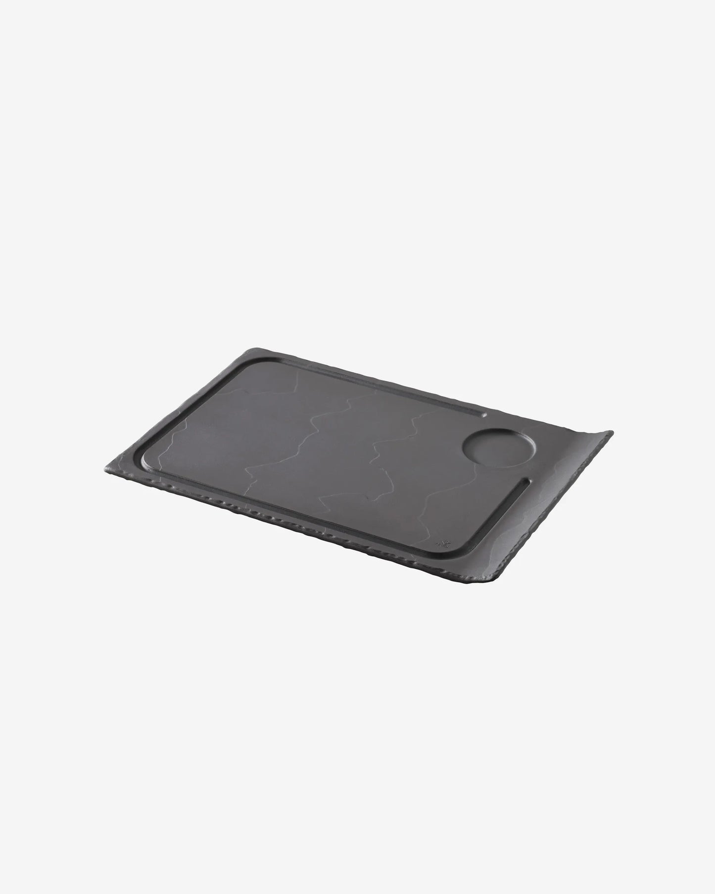 STEAK PLATE 1 CURVED EDGE