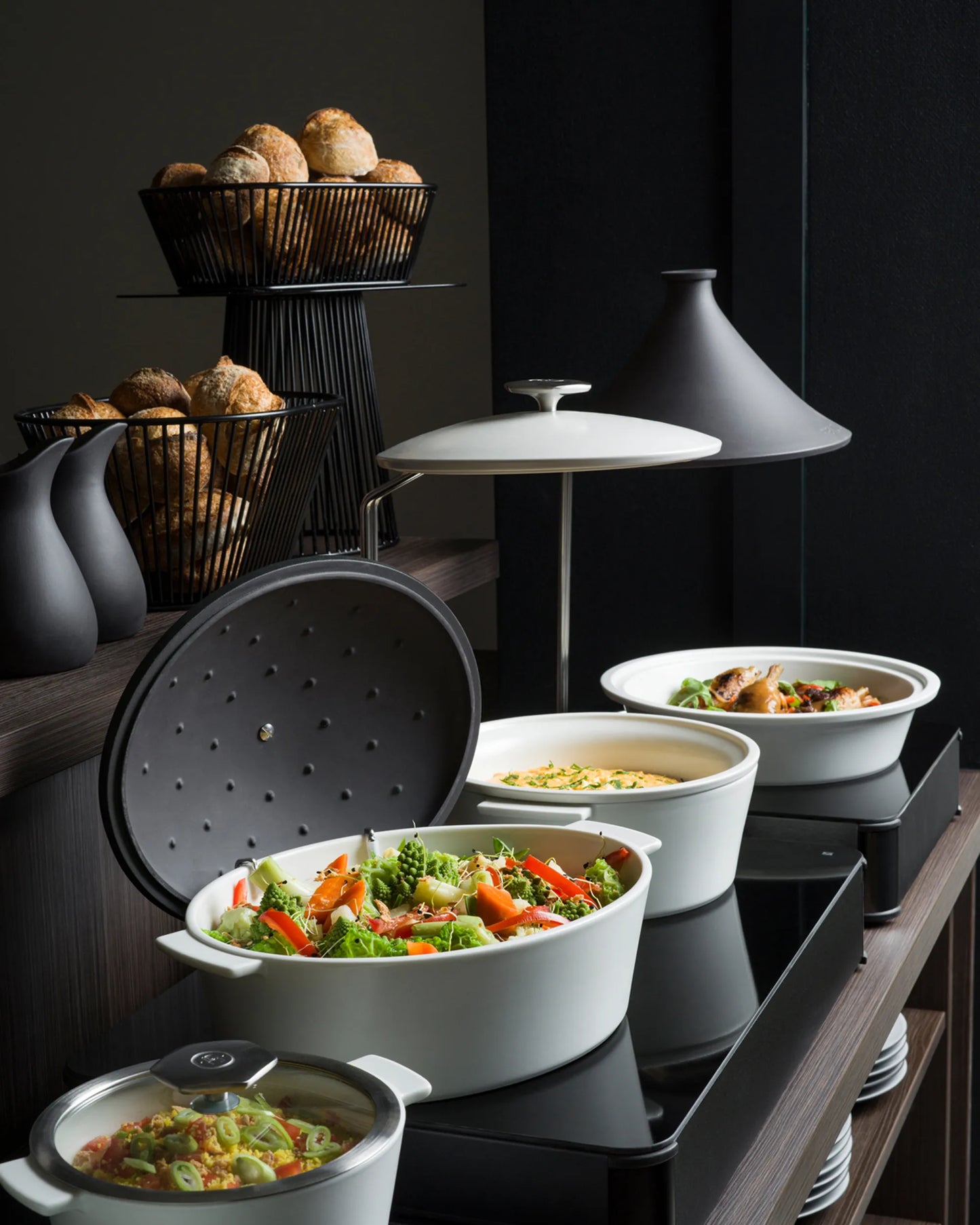 Revol INSPIRED, BY REVOL WIRE BASKET OVAL 32,1X23,9CM Black metal SKU: '650494