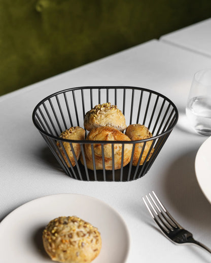 Revol INSPIRED, BY REVOL WIRE BASKET RECT. GASTRO 1/1 Black metal SKU: '650501