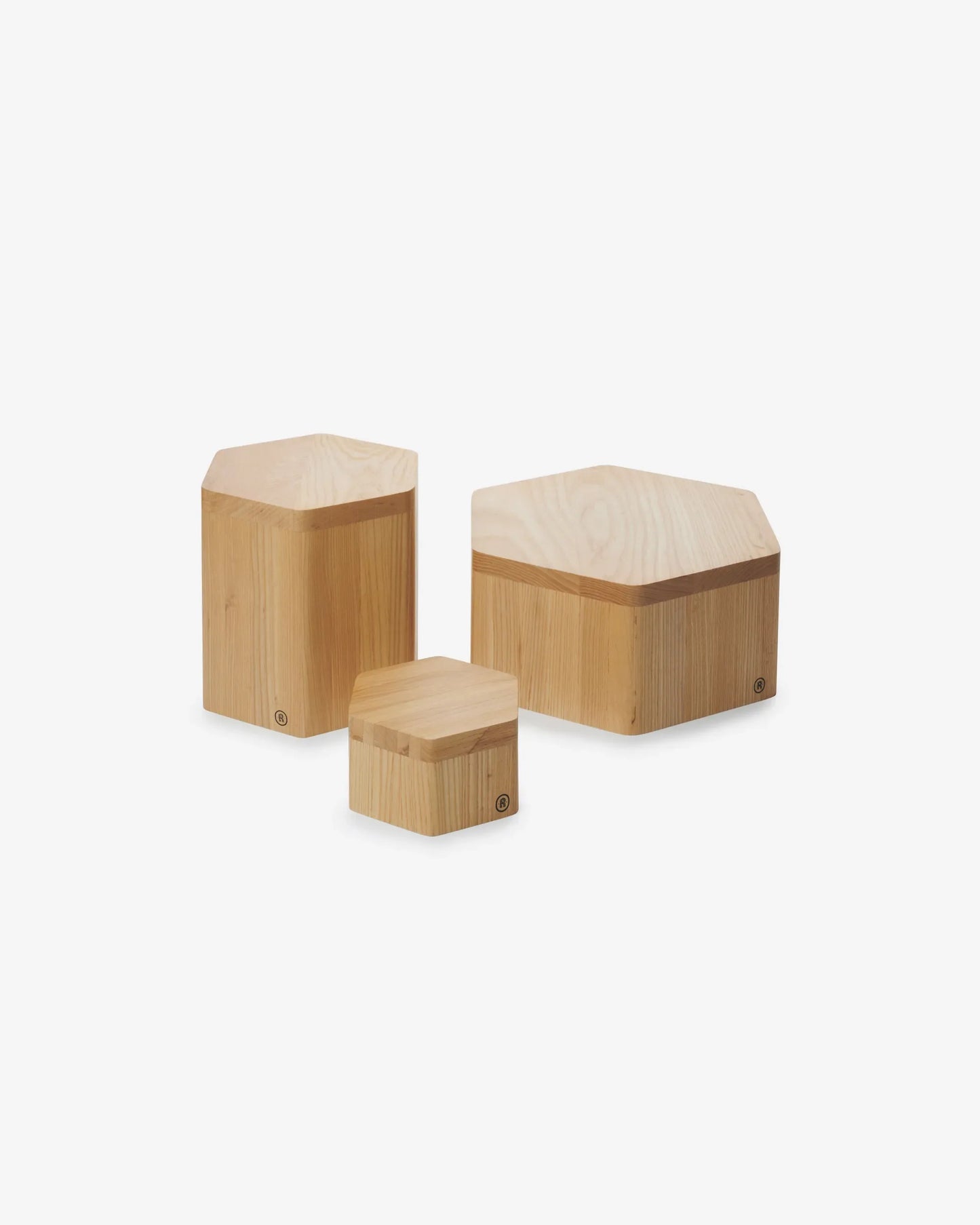 SET OF 3 DISPLAY RISERS