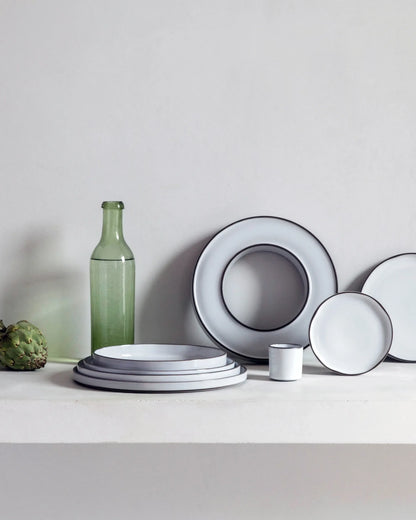 Revol CARACTERE DINNER PLATE White Cumulus SKU: '652711