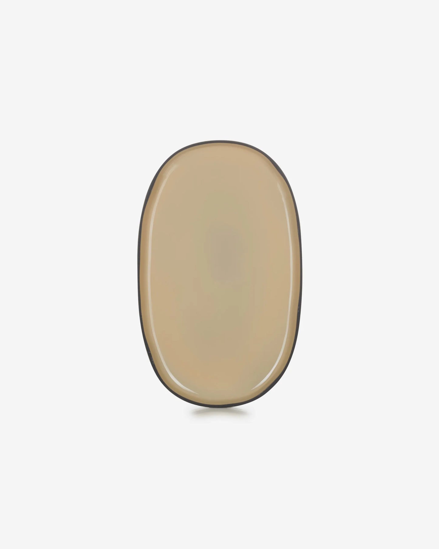 Revol CARACTERE OVAL PLATE Nutmeg SKU: '652758