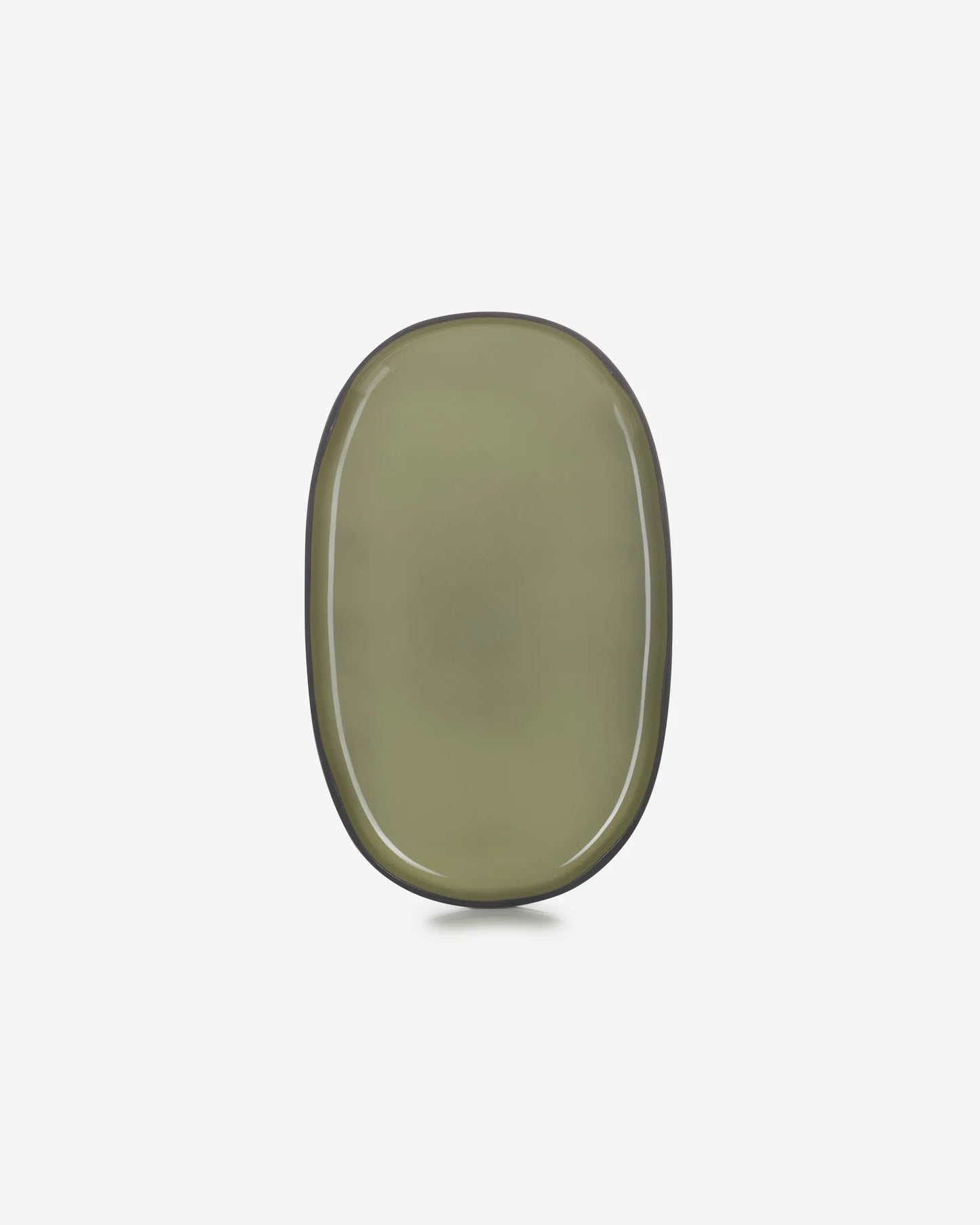 Revol CARACTERE OVAL PLATE Cardamom SKU: '652762