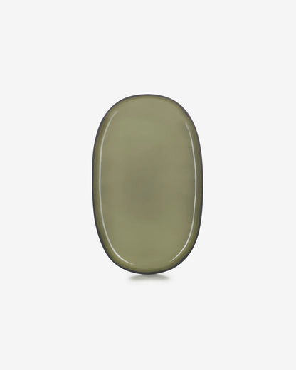 Revol CARACTERE OVAL PLATE Cardamom SKU: '652762