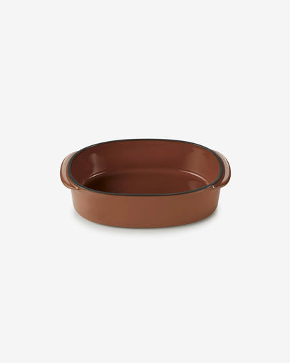 Revol CARACTERE CULINAIRE RECT.OBLONG DISH 16X11CM Cinnamon SKU: '654568