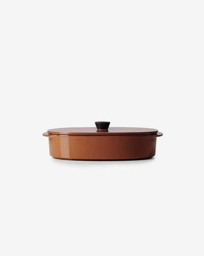 Revol CARACTERE CULINAIRE RECT DISH WITH LID 19X13 Cinnamon SKU: '655269