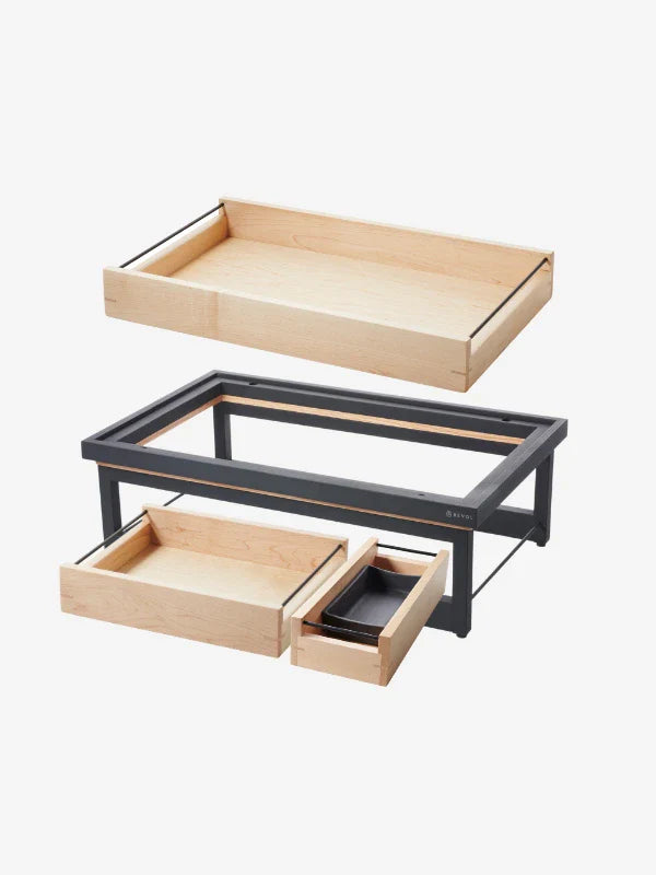 Revol EN SCENE RISER, HIGH FOR GN 1/1 Black metal and oak SKU: '656037