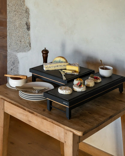 Revol EN SCENE RISER FOR GN 1/2 Black metal and oak SKU: '656041