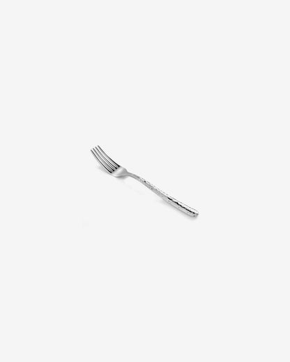 Revol COURCHEVEL TABLE FORK HAMMMERED FINISH 18/10 hammered stainless steel SKU: '656623