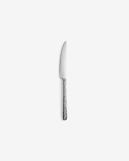 STEAK KNIFE HAMMMERED FINISH