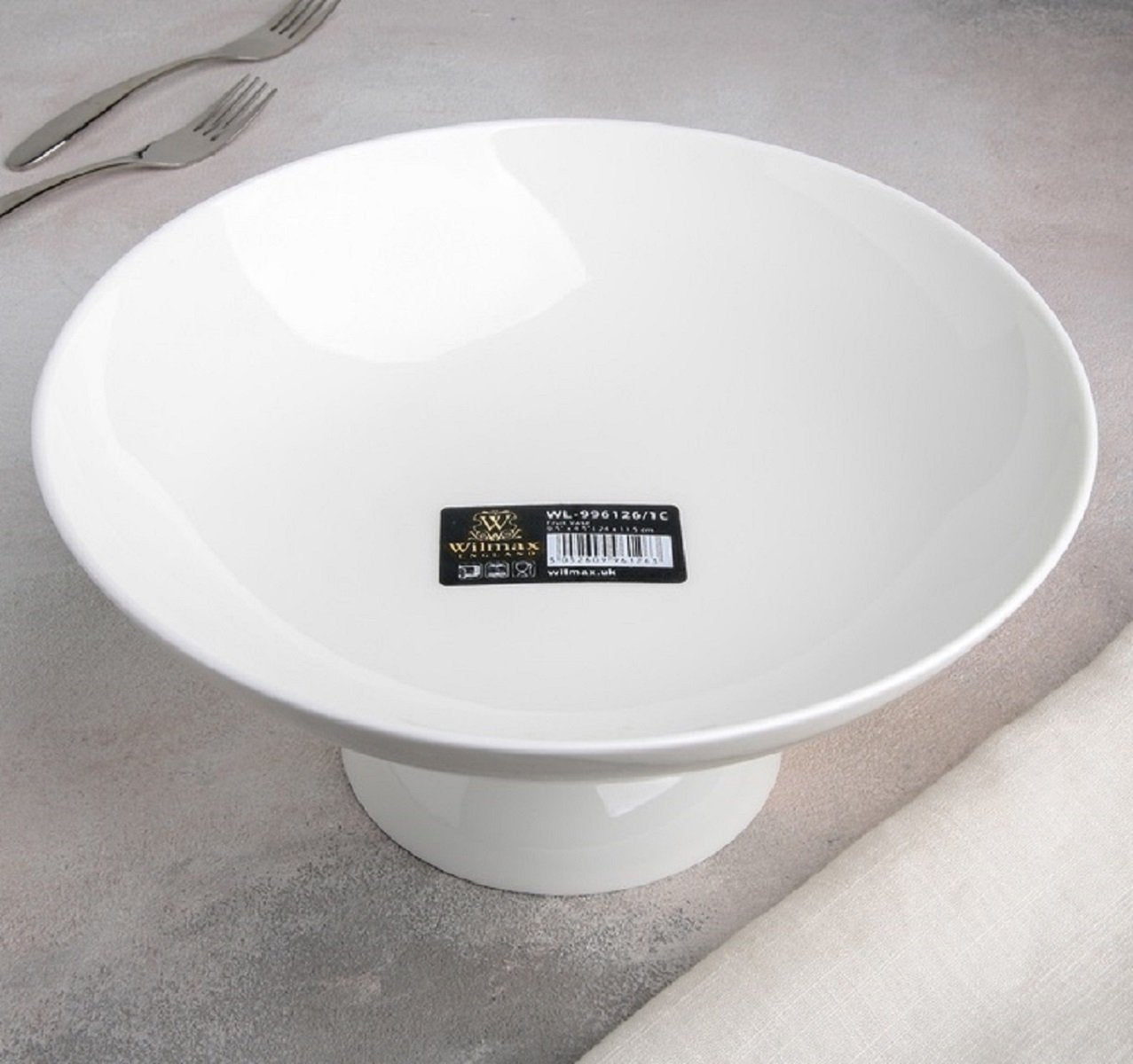 Wilmax Fine Porcelain Fruit Vase 9.5" X 4.5" | 24 X 11.5 Cm In Colour Box SKU: WL-996126/1C