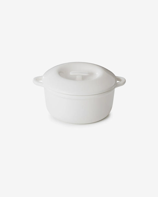 ROUND COCOTTE 26CM INDUCTION WITH PORCELAIN LID