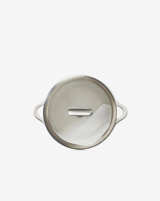 GLASS LID SS-HANDLE FOR COCOTTE 19CM INDUCTION OVEN