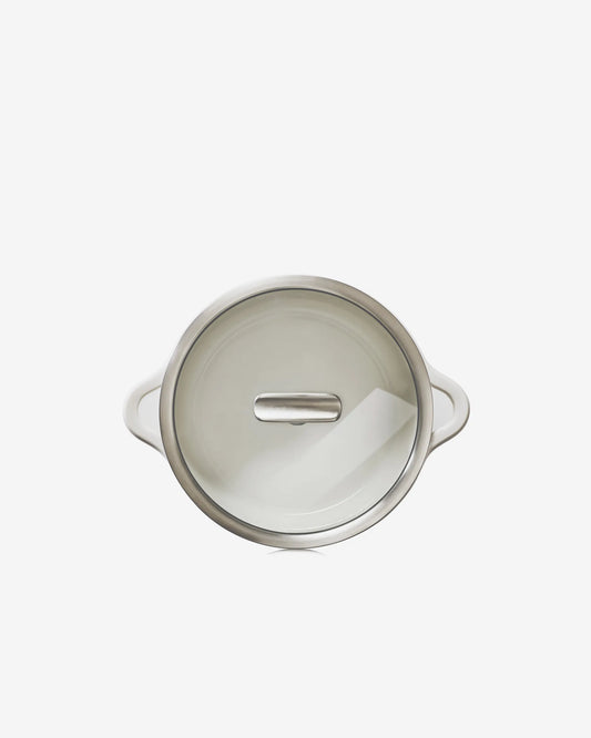 GLASS LID SS-HANDLE FOR COCOTTE 22CM INDUCTION OVEN