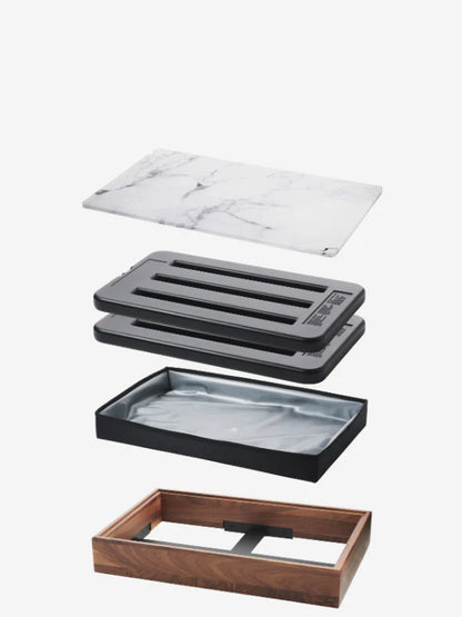 Revol EN SCENE TRAY GN 2/3 Nacryl black marble SKU: '660487