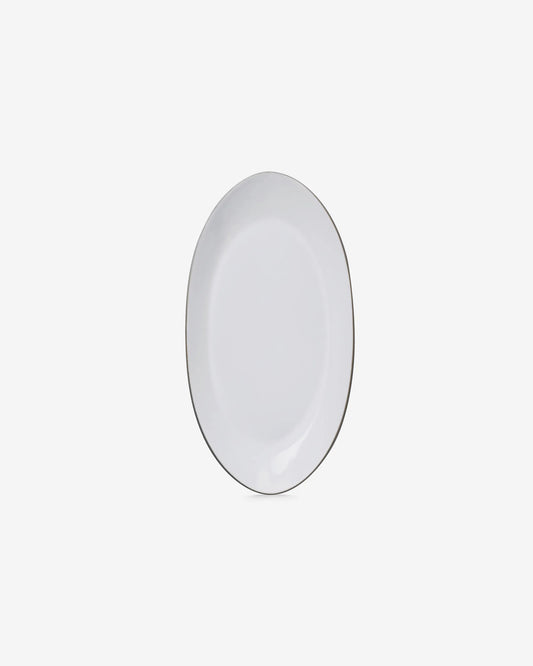 OBLONG PLATE 24CM