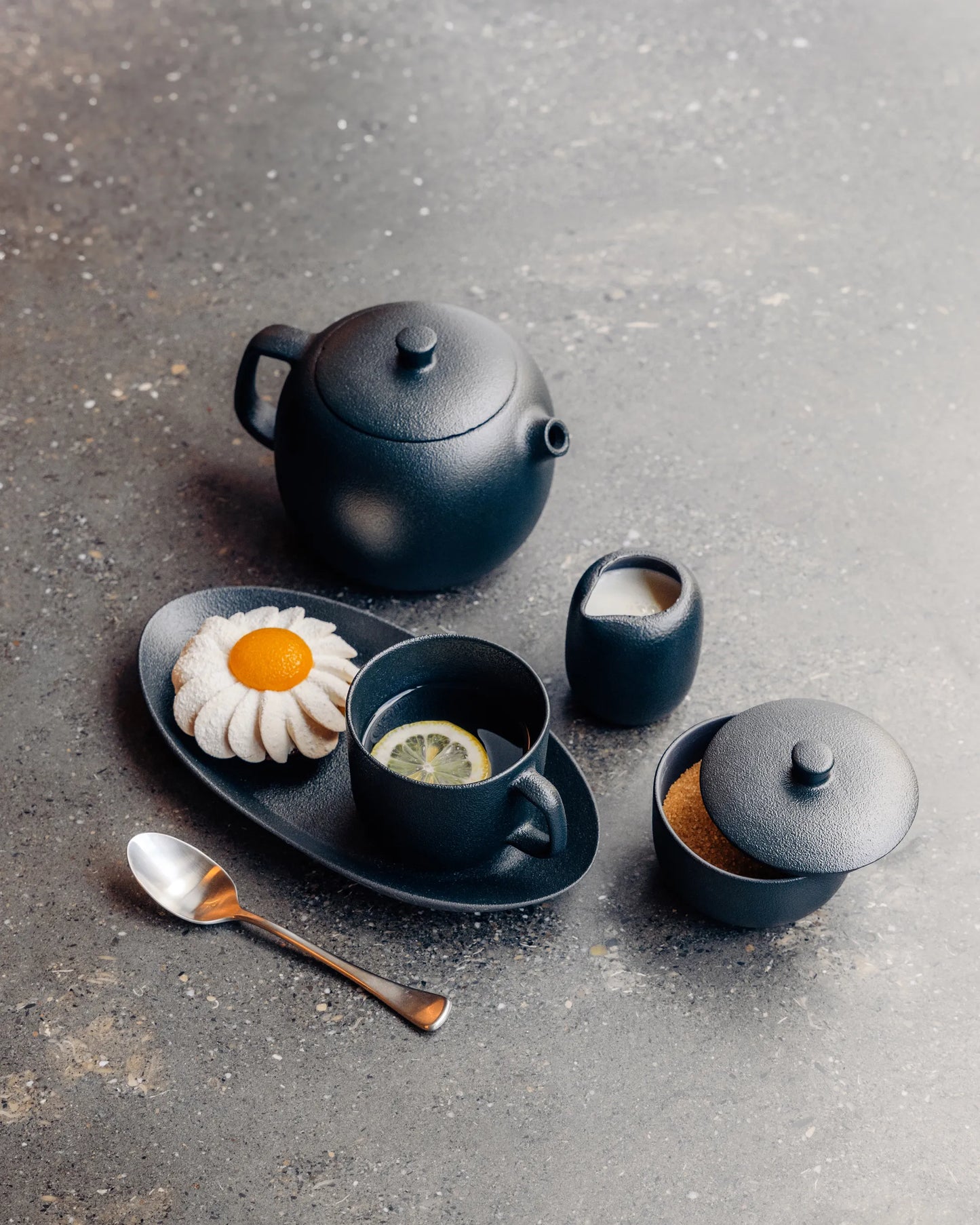 Revol EQUINOXE ESPRESSO CUP AND SAUCER 8CL Pepper SKU: '660538