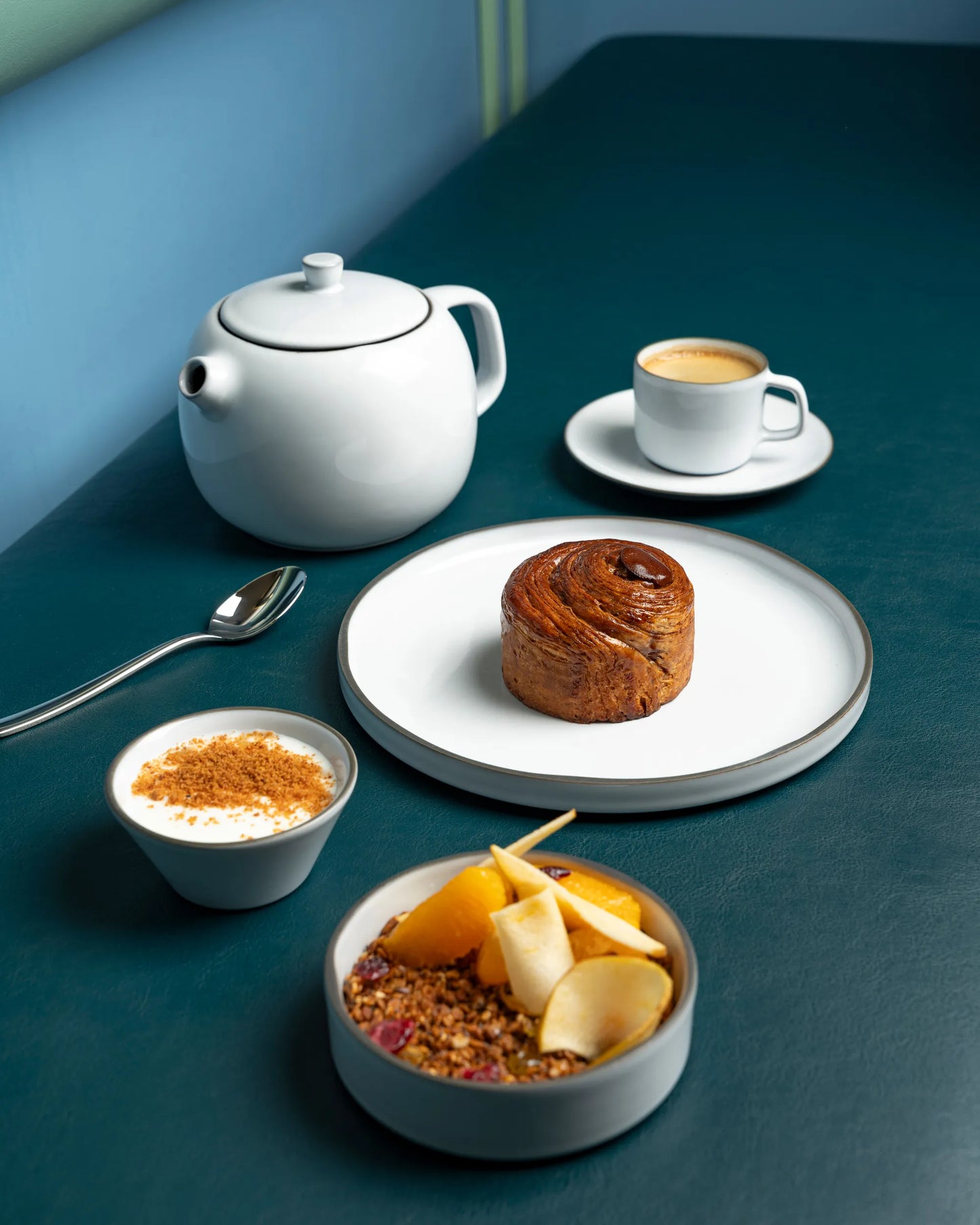 Revol EQUINOXE TEA CUP AND SAUCER 20CL White Cumulus SKU: '660540