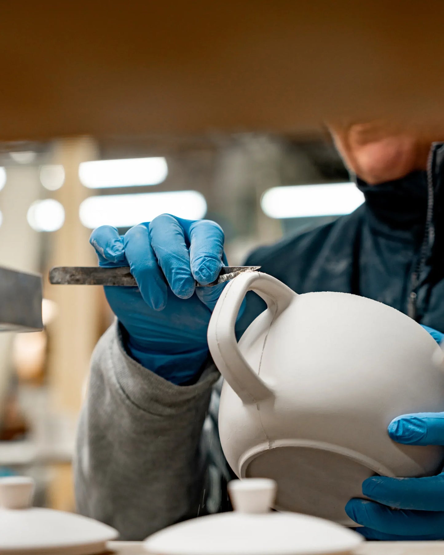 Revol MADELEINE TEA CUP AND SAUCER 20CL Alabaster white SKU: '660563