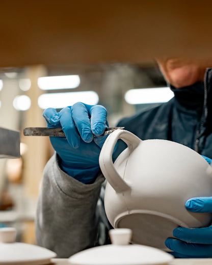 Revol MADELEINE TEA CUP AND SAUCER 20CL Alabaster white SKU: '660563